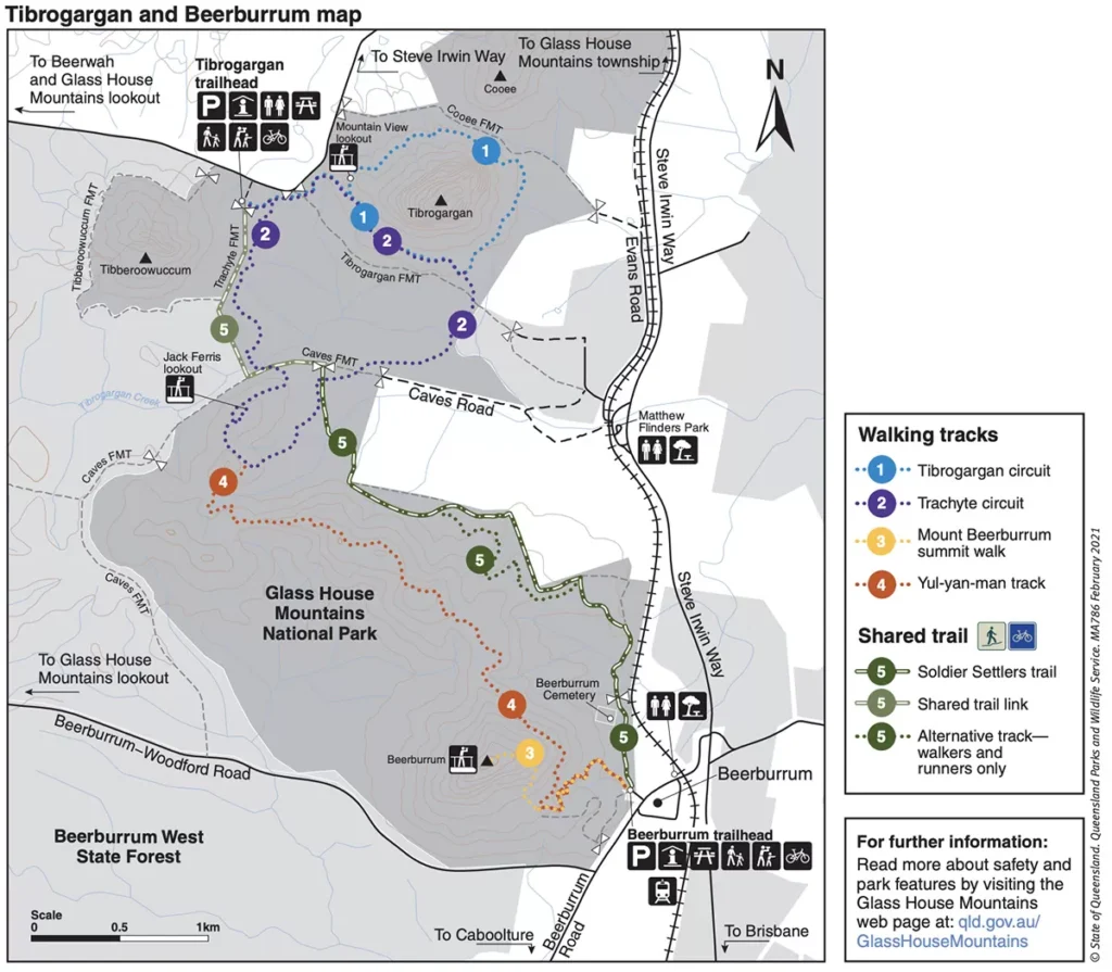 Walking Trails. Photo: Parks.des.qld.gov.au