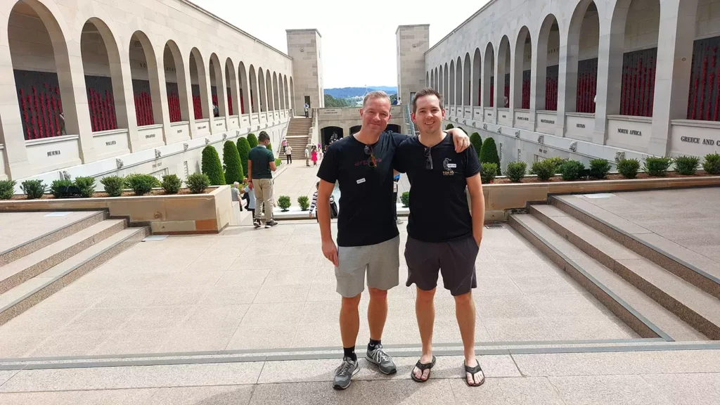 Martin en Jesper - Australian War Memorial